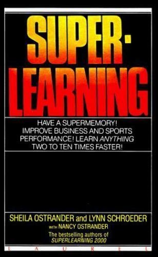 Superlearning (1979) book cover — Sheila Ostrander and Lynn Schroeder